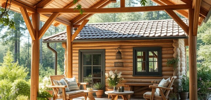 ikdms.ru|Терраса на крыше дома из клееного бруса